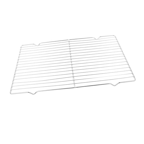 MUELODSIC Edelstahl Back Grillrost mit Füßen Vielseitiges Abkühl Auskühlgitter für Kuchen Kekse und Barbecue Langlebiges Rostfreies Küchengestell für Backen Grillen und Abtropfen MUELODSIC Edelstahl Back Grillrost mit Füßen Vielseitiges Abkühl Auskühlgitter für Kuchen Kekse und Barbecue Langlebiges Rostfreies Küchengestell für Backen Grillen und Abtropfen von MUELODSIC