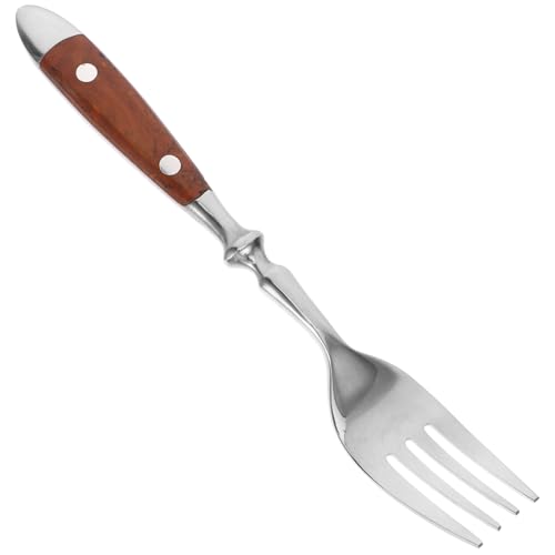MUELODSIC Edelstahl Dessertgabel mit Holzgriff Ergonomisch Langlebig und Einfach zu Reinigen für Kuchen Obst und Haushalt Stilvolles Besteck für Tee und Dinner MUELODSIC Edelstahl Dessertgabel mit Holzgriff Ergonomisch Langlebig und Einfach zu Reinigen für Kuchen Obst und Haushalt Stilvolles Besteck für Tee und Dinner von MUELODSIC