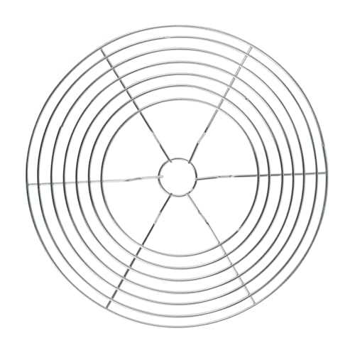 MUELODSIC Edelstahl Gasherd Ständer Hitzebeständig Rutschfest Kleiner Topfuntersetzer Herdrost Küchenhilfe für Zuhause von MUELODSIC