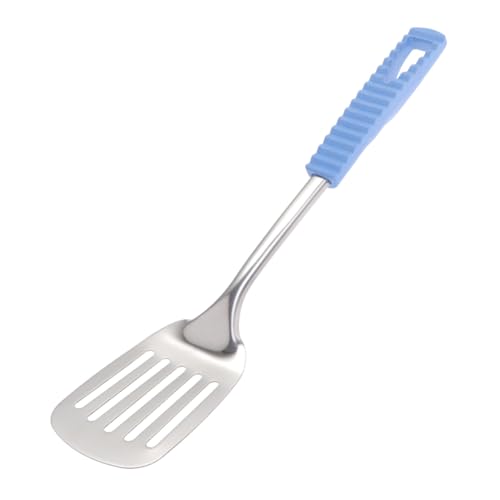 MUELODSIC Edelstahl Küchenutensil Pfannenwender mit Ergonomischem Vakuumgriff Spülmaschinenfest Hitzebeständig für Kochen und Gemüsezubereitung in Haushalt und Gastronomie Zufällige Farbe MUELODSIC Edelstahl Küchenutensil Pfannenwender mit Ergonomischem Vakuumgriff Spülmaschinenfest Hitzebeständig für Kochen und Gemüsezubereitung in Haushalt und Gastronomie Zufällige Farbe von MUELODSIC