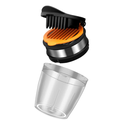 MUELODSIC Edelstahl Obstschneider Multifunktional Fruchtschneider für Tomaten Gurken Zitronen Kreativer Küchenhelfer Kompakt Leicht Zu Tragen und Schnelles Schneiden von Obst und Gemüse von MUELODSIC