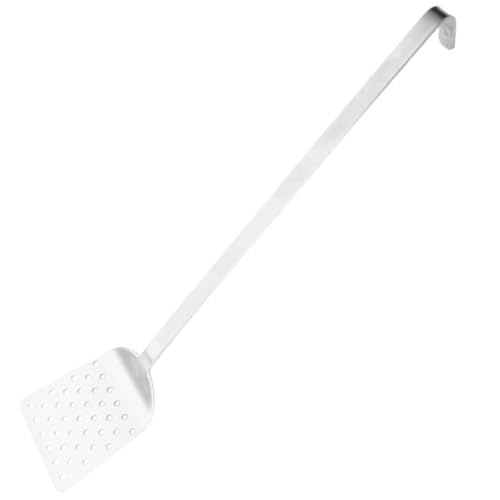MUELODSIC Edelstahl Steak Pfannenwender mit Langem Griff Ergonomischer Küchen Spatel mit Gebogenem Kopf zum Braten und Grillen Hitzebeständig Spülmaschinenfest als Steak und Grillwerkzeug MUELODSIC Edelstahl Steak Pfannenwender mit Langem Griff Ergonomischer Küchen Spatel mit Gebogenem Kopf zum Braten und Grillen Hitzebeständig Spülmaschinenfest als Steak und Grillwerkzeug von MUELODSIC