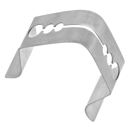 MUELODSIC Edelstahl Thermometerhalter Clip mit Mehrloch design Hitzebeständig für Grill Küchenthermometer Fester Sitz für Temperatursonden MUELODSIC Edelstahl Thermometerhalter Clip mit Mehrloch design Hitzebeständig für Grill Küchenthermometer Fester Sitz für Temperatursonden von MUELODSIC
