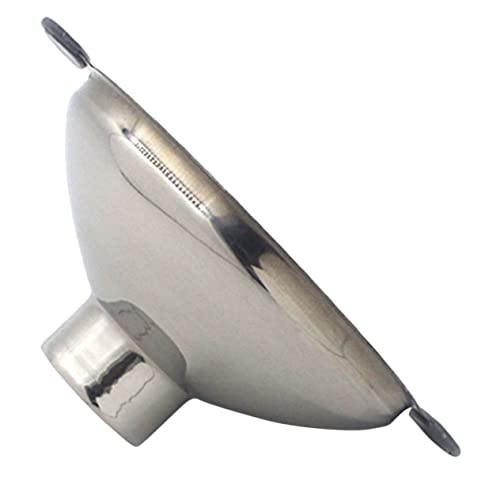 MUELODSIC Edelstahl Trichter mit Griffen Breiter Mund für Einmachgläser Robuster Küchen trichter zum Befüllen von Öl und Flüssigkeiten Rostfrei und Langlebig Geeignet für Einmachen und MUELODSIC Edelstahl Trichter mit Griffen Breiter Mund für Einmachgläser Robuster Küchen trichter zum Befüllen von Öl und Flüssigkeiten Rostfrei und Langlebig Geeignet für Einmachen und von MUELODSIC