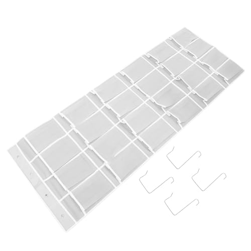 MUELODSIC Fächer Aufbewahrungstasche zum Aufhängen Multifunktionaler Wand Organizer für Schlüssel Handy Schuhe Praktische Türhängetasche mit Hoher Tragkraft für Zuhause Büro Mietwohnungen von MUELODSIC