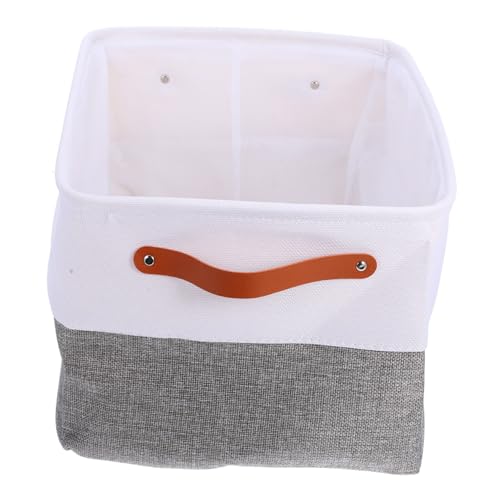 MUELODSIC Faltbarer Aufbewahrungskorb aus Baumwoll leinen Großer Wäschesammler mit Hoher Kapazität Zusammenklappbarer Stoffkorb für Babyzimmer Bücher und Kleidung Platzsparend für MUELODSIC Faltbarer Aufbewahrungskorb aus Baumwoll leinen Großer Wäschesammler mit Hoher Kapazität Zusammenklappbarer Stoffkorb für Babyzimmer Bücher und Kleidung Platzsparend für von MUELODSIC