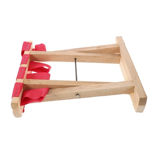MUELODSIC Faltbarer Outdoor Klapphocker aus Holz Tragbare Sitzbank Leichter Angelstuhl für Camping Picknick und Erholung Kompakt Mobiler Sitz Höhe Rot MUELODSIC Faltbarer Outdoor Klapphocker aus Holz Tragbare Sitzbank Leichter Angelstuhl für Camping Picknick und Erholung Kompakt Mobiler Sitz Höhe Rot von MUELODSIC