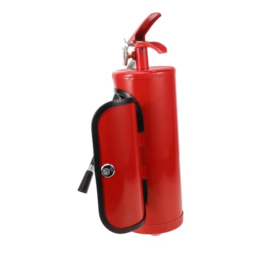 MUELODSIC Feuerlöscher weinhalter Kreative Mini bar Flaschenhalter im Feuerlöscher Design Geschenkidee für Feuerwehrmänner Stilvolle Weinaufbewahrung Praktische Geschenkbox aus Sicherem von MUELODSIC
