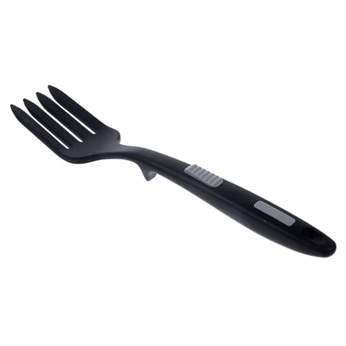 MUELODSIC Flexible Silikon Gabel Ergonomisch Rutschfest Hitzebeständig Multifunktional für Küche Kochen Servieren Geeignet für Familien Restaurants Camping Küchenbedarf von MUELODSIC