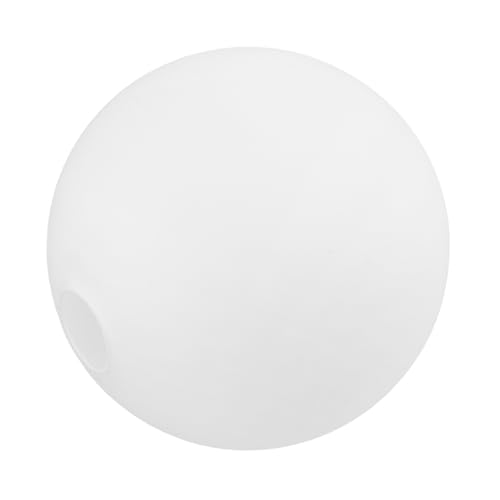 MUELODSIC Frostglas Lampenschirm Fassung Glas Lampenabdeckung Passend Für Kronleuchter Pendelleuchte Tischlampe Minimalistisches Design Sanfte Lichtverteilung Pflegeleicht von MUELODSIC