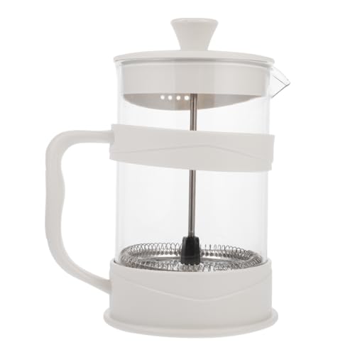 MUELODSIC Glas Kaffeekanne mit Filteraufsatz Kaffee und Teebereiter aus Hitzebeständigem Glas Einfacher Gebrauch für Zuhause Büro Modernes Kompaktes Design MUELODSIC Glas Kaffeekanne mit Filteraufsatz Kaffee und Teebereiter aus Hitzebeständigem Glas Einfacher Gebrauch für Zuhause Büro Modernes Kompaktes Design von MUELODSIC