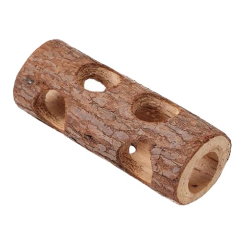 MUELODSIC Hamster Holz Tunnel aus Natürlichem Vollholz Kleines Tierversteck und Kauspielzeug für Meerschweinchen und Hamster Stabiles Hideout Zubehör für Nagetiere Lang Sicher und Langlebig MUELODSIC Hamster Holz Tunnel aus Natürlichem Vollholz Kleines Tierversteck und Kauspielzeug für Meerschweinchen und Hamster Stabiles Hideout Zubehör für Nagetiere Lang Sicher und Langlebig von MUELODSIC