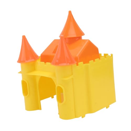 MUELODSIC Hamsterhaus aus Sicherem Kunststoff Luxuriöses Schlafnest in Burgform Kreatives Geeignet für Hamster Mäuse und Kleine Haustiere Dekoratives Versteck im Käfig Zufällige Farbe MUELODSIC Hamsterhaus aus Sicherem Kunststoff Luxuriöses Schlafnest in Burgform Kreatives Geeignet für Hamster Mäuse und Kleine Haustiere Dekoratives Versteck im Käfig Zufällige Farbe von MUELODSIC