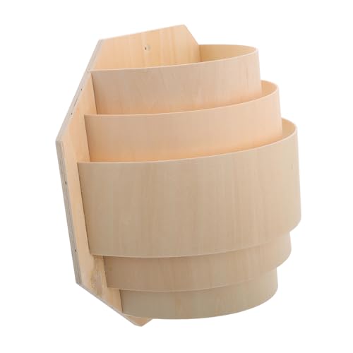 MUELODSIC Hitzebeständiger Dünner und Transparenter Holz lampenschirm für Sauna Schützende Abdeckung für Saunalicht Einfach zu Montieren Passend für Saunaräume Sauna zubehör von MUELODSIC