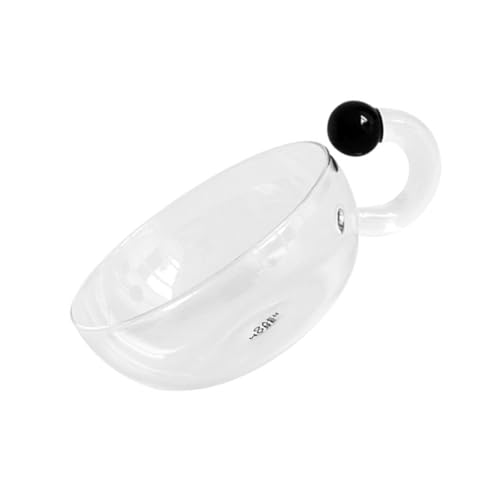MUELODSIC Hitzebeständiger Glas Kaffeebecher mit Griff Tragbare Teetasse aus Hochwertigem Borosilikatglas für Zuhause Büro und Perfektes für Freunde und Familie MUELODSIC Hitzebeständiger Glas Kaffeebecher mit Griff Tragbare Teetasse aus Hochwertigem Borosilikatglas für Zuhause Büro und Perfektes für Freunde und Familie von MUELODSIC