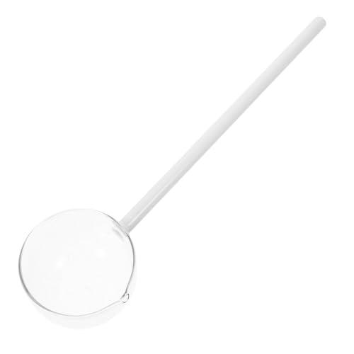 MUELODSIC Hochborosilikat Glaslöffel Suppenlöffel Servierlöffel Transparent Handlicher Teelöffel Mit Langem Griff Zum Rühren Von Tee Kaffee Milch Cocktails Und Kalten Getränken MUELODSIC Hochborosilikat Glaslöffel Suppenlöffel Servierlöffel Transparent Handlicher Teelöffel Mit Langem Griff Zum Rühren Von Tee Kaffee Milch Cocktails Und Kalten Getränken von MUELODSIC