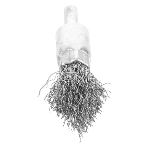 MUELODSIC Hochwertige Edelstahl Drahtbürste mit Gehärteten Borsten Langlebig und Rostfrei Pagodenförmiger Kopf für Tiefenwirksame Reinigung Vielseitig Einsetzbar für Gründliche und MUELODSIC Hochwertige Edelstahl Drahtbürste mit Gehärteten Borsten Langlebig und Rostfrei Pagodenförmiger Kopf für Tiefenwirksame Reinigung Vielseitig Einsetzbar für Gründliche und von MUELODSIC