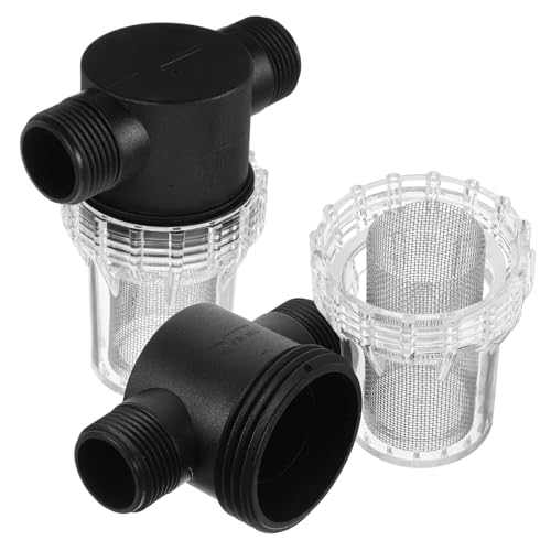 MUELODSIC Hochwertiger Gartenschlauch Wasserfilter mit Anschluss Robuster Sedimentfilter für Druckreiniger und Hauswasser Langlebiger Inline Siebfilter zur Effektiven und Schmutzentfernung MUELODSIC Hochwertiger Gartenschlauch Wasserfilter mit Anschluss Robuster Sedimentfilter für Druckreiniger und Hauswasser Langlebiger Inline Siebfilter zur Effektiven und Schmutzentfernung von MUELODSIC