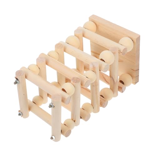 MUELODSIC Holz Futterspender Kaninchen Heuraufe Mehrzweck Grass Halter Futterkorb für Kaninchen Meerschweinchen Hamster Nagetiere Käfig Sauber Halten von MUELODSIC