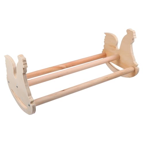 MUELODSIC Holz Hühner Sitzstange Naturholz mit Kreativem Hühnerform Design Sichere Kaukante Natürlicher Nagel Schnabelpflege für Hühner Vögel und Papageien Stabiles Einzelstück für MUELODSIC Holz Hühner Sitzstange Naturholz mit Kreativem Hühnerform Design Sichere Kaukante Natürlicher Nagel Schnabelpflege für Hühner Vögel und Papageien Stabiles Einzelstück für von MUELODSIC