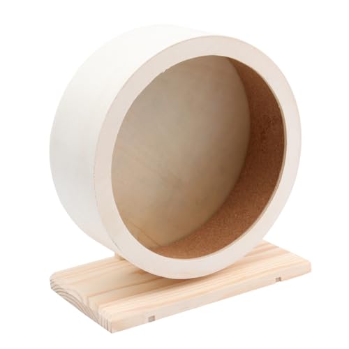 MUELODSIC Holz Laufrad Mittelgroß für Hamster und Kleine Haustiere Robustes Übungsrad zur Gesunder Bewegung und Krallenpflege für Kleintier MUELODSIC Holz Laufrad Mittelgroß für Hamster und Kleine Haustiere Robustes Übungsrad zur Gesunder Bewegung und Krallenpflege für Kleintier von MUELODSIC