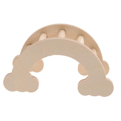 MUELODSIC Holzleiter für Kleintiere Kleines Kletterspielzeug aus Natürlichem Holz Multifunktionale Rampe für Hamster Rennmäuse und Meerschweinchen Dekoratives Haustier Spielgerät für Käfige MUELODSIC Holzleiter für Kleintiere Kleines Kletterspielzeug aus Natürlichem Holz Multifunktionale Rampe für Hamster Rennmäuse und Meerschweinchen Dekoratives Haustier Spielgerät für Käfige von MUELODSIC