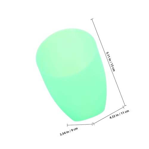 MUELODSIC Hufeisenförmiger Kunststoff Lampenschirm Ersatz Mittelöffnung Grün Leicht Installierbar Für Tischleuchte Wohnzimmer Schlafzimmer Büro Dekor MUELODSIC Hufeisenförmiger Kunststoff Lampenschirm Ersatz Mittelöffnung Grün Leicht Installierbar Für Tischleuchte Wohnzimmer Schlafzimmer Büro Dekor von MUELODSIC