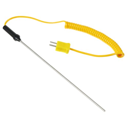 MUELODSIC K Klasse Thermoelement Edelstahlsonde Temperaturfühler mit Metallkabel K Klasse Thermocouple Sensor für Industrieanwendungen Wie Klima Chemie Maschinenbau Metallurgie Hohe MUELODSIC K Klasse Thermoelement Edelstahlsonde Temperaturfühler mit Metallkabel K Klasse Thermocouple Sensor für Industrieanwendungen Wie Klima Chemie Maschinenbau Metallurgie Hohe von MUELODSIC