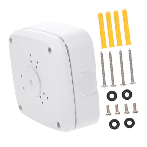 MUELODSIC Kamera Abzweigdose aus Aluminiumlegierung mit Abdeckung Wetterfestes Kabelmanagement Kompatibel mit Dome Überwachungskameras Wand Deckenmontage Kompakt und Wartungsfreundlich MUELODSIC Kamera Abzweigdose aus Aluminiumlegierung mit Abdeckung Wetterfestes Kabelmanagement Kompatibel mit Dome Überwachungskameras Wand Deckenmontage Kompakt und Wartungsfreundlich von MUELODSIC