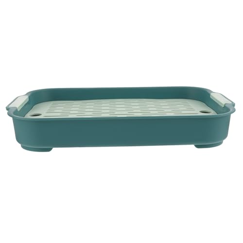 MUELODSIC Kaninchen Toilette Töpfchentrainer Rechteckig für Meerschweinchen Hamster Kleintier Hygienische Tiertoilette aus Langlebigem Geruchsneutralem Material für Gesunde Haustierpflege MUELODSIC Kaninchen Toilette Töpfchentrainer Rechteckig für Meerschweinchen Hamster Kleintier Hygienische Tiertoilette aus Langlebigem Geruchsneutralem Material für Gesunde Haustierpflege von MUELODSIC