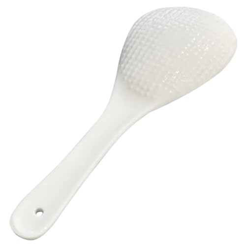 MUELODSIC Keramik Reisheber aus Porzellan Antihaftbeschichtet Glatte Oberfläche Spülmaschinenfest Haushalts reislöffel für Mikrowellen reiskocher Langlebig und Hygienisch für Küche zu Hause von MUELODSIC