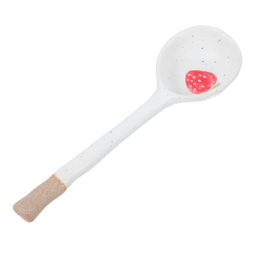 MUELODSIC Keramik Suppenlöffel Retro Design Glatter Dessert Ramenlöffel für Haushalt und Frühstück Japanischer Stil Lebensmittelecht Vielseitig für Suppe Porridge Reis und Eis Geeignet MUELODSIC Keramik Suppenlöffel Retro Design Glatter Dessert Ramenlöffel für Haushalt und Frühstück Japanischer Stil Lebensmittelecht Vielseitig für Suppe Porridge Reis und Eis Geeignet von MUELODSIC