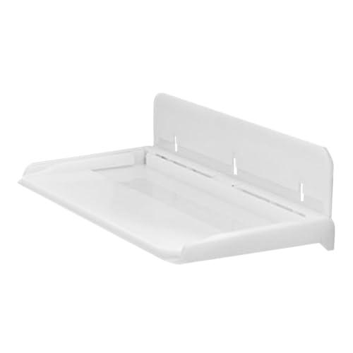 MUELODSIC Klappbares Stark Belastbares Wand Bettregal Praktischer Organizer für Wohnheim und Schlafzimmer Weißes Ablagebrett zum Einhängen für Bücher Handy und Haushaltsgegenstände MUELODSIC Klappbares Stark Belastbares Wand Bettregal Praktischer Organizer für Wohnheim und Schlafzimmer Weißes Ablagebrett zum Einhängen für Bücher Handy und Haushaltsgegenstände von MUELODSIC