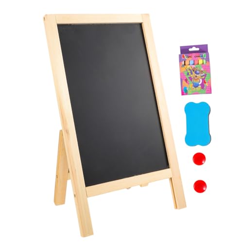 MUELODSIC Kleine Magnetische Holz kreidetafel Einseitig Beschreibbar für Restaurant Speisekarte Tafel Party Dekoration und Tischaufsteller Abwischbar Vielseitig für Zuhause MUELODSIC Kleine Magnetische Holz kreidetafel Einseitig Beschreibbar für Restaurant Speisekarte Tafel Party Dekoration und Tischaufsteller Abwischbar Vielseitig für Zuhause von MUELODSIC