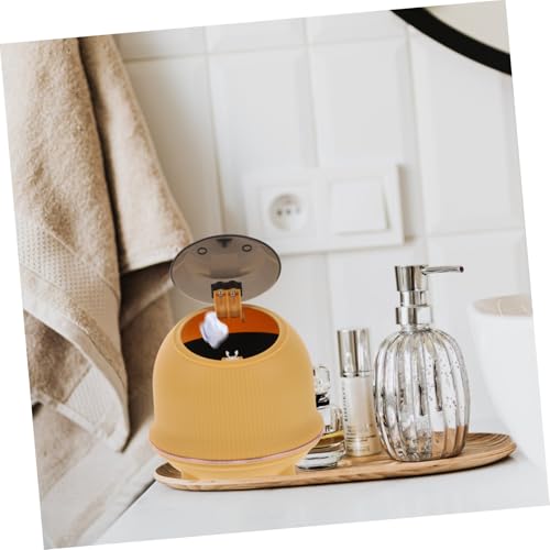 MUELODSIC Kompakter Abfalleimer mit Deckel Mini Desktop Waste Bin Praktischer Haushaltsschreibtisch Mülleimer Tragbarer Kunststoff abfallbehälter für Papier Plastik und Allgemeine Abfälle MUELODSIC Kompakter Abfalleimer mit Deckel Mini Desktop Waste Bin Praktischer Haushaltsschreibtisch Mülleimer Tragbarer Kunststoff abfallbehälter für Papier Plastik und Allgemeine Abfälle von MUELODSIC