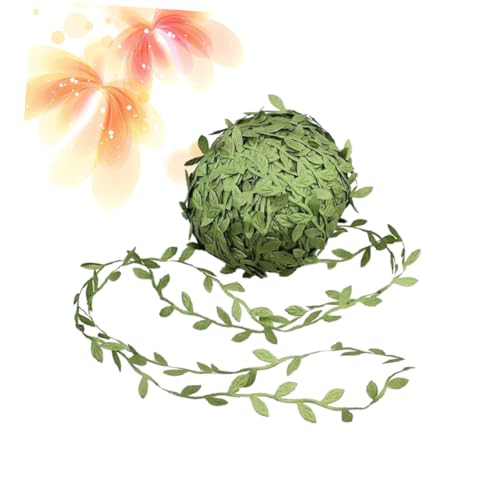 MUELODSIC Künstliche Grüne Girlande Yards Stoff Blattband Langlebig für DIY Basteln Wand Tischdeko Party Hochzeit Dekoration MUELODSIC Künstliche Grüne Girlande Yards Stoff Blattband Langlebig für DIY Basteln Wand Tischdeko Party Hochzeit Dekoration von MUELODSIC