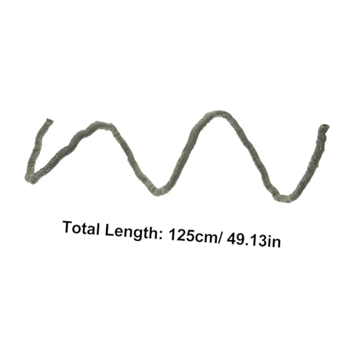 MUELODSIC Künstliche Reben für Terrarien Deko Kletterpflanze Reptilien Baumzweig Naturnahe Gestaltung für Bartagamen Amphibien und Schlangen von MUELODSIC