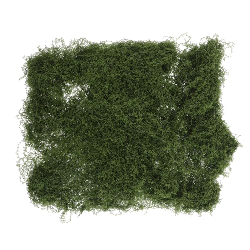 MUELODSIC Künstliches Moos Matte DIY Bastelmoos für Innenraum Grünpflanzen Dekoration Tischmittelstücke Pflanzgefäße Terrarien Kreative Heim Bürogestaltung von MUELODSIC