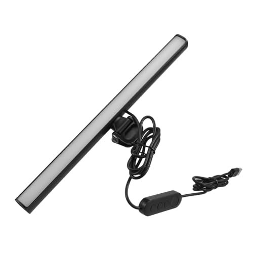 MUELODSIC LED Computer Screen Lamp Bar Dimmbar Augenschutz Bildschirmbeleuchtung USB Betrieben Verstellbare Helligkeit für Büro Schlafzimmer Schreibtischlampe von MUELODSIC