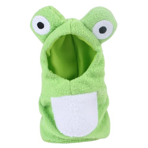 MUELODSIC Lustiges Vogelkostüm Froschform Vogelkleidung aus Atmungsaktivem Baumwollstoff mit Verstellbarem Leichte Vogelwindel für Wellensittiche und Tauben für Halloween und von MUELODSIC