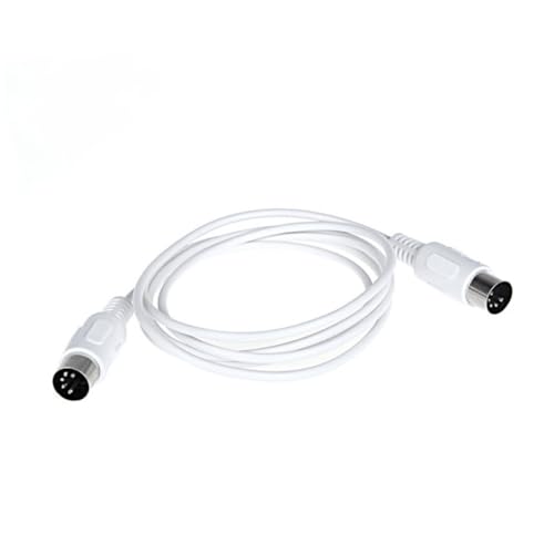 MUELODSIC Midi Verlängerungskabel Poliger Din Stecker Verbindungskabel für Elektronische Keyboards Synthesizer Piano Midi Interface Adapter Kabel Stabile Signalübertragung von MUELODSIC