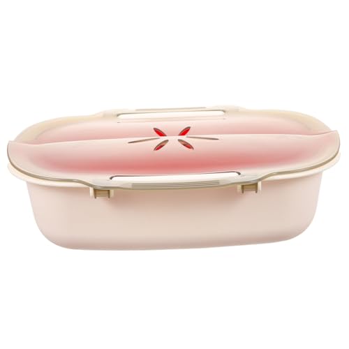 MUELODSIC Mikrowellen dampfgarer aus Hitzebeständigem Großer Dampfgarer mit Doppel Gemüse und Fisch Mikrowellengeschirr zum Schonenden Dampfgaren ohne Wasserverlust Vielseitig Einsetzbar MUELODSIC Mikrowellen dampfgarer aus Hitzebeständigem Großer Dampfgarer mit Doppel Gemüse und Fisch Mikrowellengeschirr zum Schonenden Dampfgaren ohne Wasserverlust Vielseitig Einsetzbar von MUELODSIC