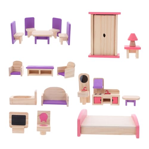 MUELODSIC Miniatur Holz Puppenhaus Möbel Set DIY Möbel Kit Einfache Montage Kreative Gestaltung Kinderbett und Kommode Familien Pädagogisch Fördernd Handliches Zubehör MUELODSIC Miniatur Holz Puppenhaus Möbel Set DIY Möbel Kit Einfache Montage Kreative Gestaltung Kinderbett und Kommode Familien Pädagogisch Fördernd Handliches Zubehör von MUELODSIC