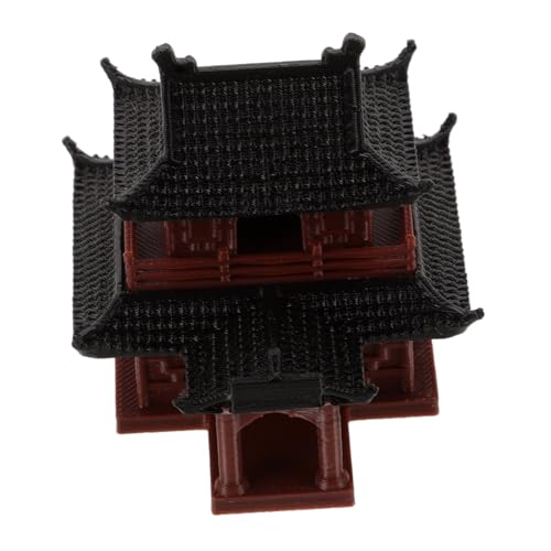 MUELODSIC Miniatur Pavillon Figurine Kunststoff für Aquarium Bonsai Micro Landschaft Deko Teichdeko Garten Ornament Vielseitig und Sicher MUELODSIC Miniatur Pavillon Figurine Kunststoff für Aquarium Bonsai Micro Landschaft Deko Teichdeko Garten Ornament Vielseitig und Sicher von MUELODSIC