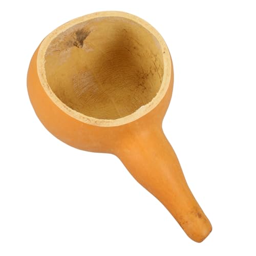 MUELODSIC Natürliche Gourd Wasserkelle Badekelle Ergonomisch Geformt Langlebig Vielseitig Verwendbar für Bad Küche Garten Spa Sauna Hotel von MUELODSIC