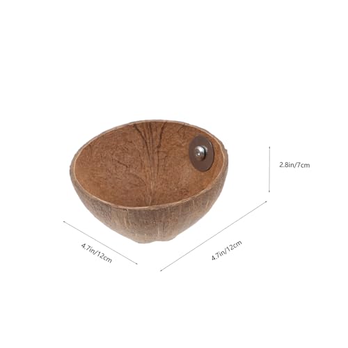 MUELODSIC Natürlicher Kokosnuss Vogelbrutkasten für Papageien Langlebiges Sicheres Zucht Ruhehaus Vielseitig für Käfig oder Garten Einfach zu Montieren für Wellensittiche und Andere MUELODSIC Natürlicher Kokosnuss Vogelbrutkasten für Papageien Langlebiges Sicheres Zucht Ruhehaus Vielseitig für Käfig oder Garten Einfach zu Montieren für Wellensittiche und Andere von MUELODSIC