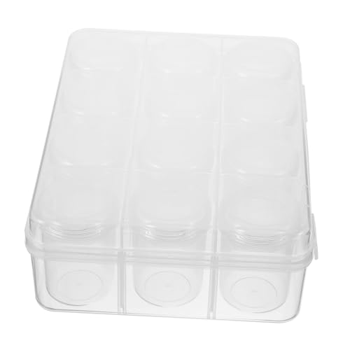 MUELODSIC Organizer Box für Schmuckperlen Teiliges Transparente Flüssigkeitsdichte Aufbewahrungsbox mit Handlichem Tragegriff Kompakt und für DIY Bastelarbeiten und Kleinteile MUELODSIC Organizer Box für Schmuckperlen Teiliges Transparente Flüssigkeitsdichte Aufbewahrungsbox mit Handlichem Tragegriff Kompakt und für DIY Bastelarbeiten und Kleinteile von MUELODSIC