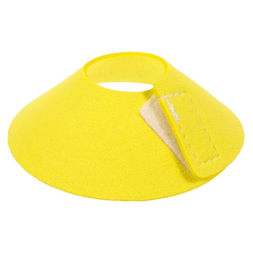 MUELODSIC Papagei Halskragen Leichtes Mikrofasermaterial Verstellbar Biss Vogel Schutzkragen für Genesung nach Operation und Verletzung Verhindert Federpicken und Unterstützt Heilung bei von MUELODSIC