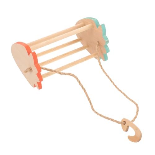 MUELODSIC Papageienspielzeug Holz Schaukel Kauspielzeug Vogel Käfig Sitzstange Natürlich Robust für Sittiche Wellensittiche Nymphensittiche Haustier Zubehör MUELODSIC Papageienspielzeug Holz Schaukel Kauspielzeug Vogel Käfig Sitzstange Natürlich Robust für Sittiche Wellensittiche Nymphensittiche Haustier Zubehör von MUELODSIC
