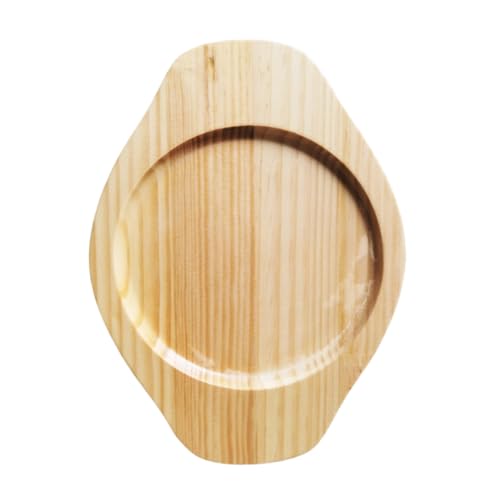 MUELODSIC Praktisches Holz Hitzeschutz Tablett mit Griffen rutschfeste Isolierunterlage für Schalen und Töpfe Hitzebeständige Holz Untersetzermatte für Küche und Esstisch MUELODSIC Praktisches Holz Hitzeschutz Tablett mit Griffen rutschfeste Isolierunterlage für Schalen und Töpfe Hitzebeständige Holz Untersetzermatte für Küche und Esstisch von MUELODSIC